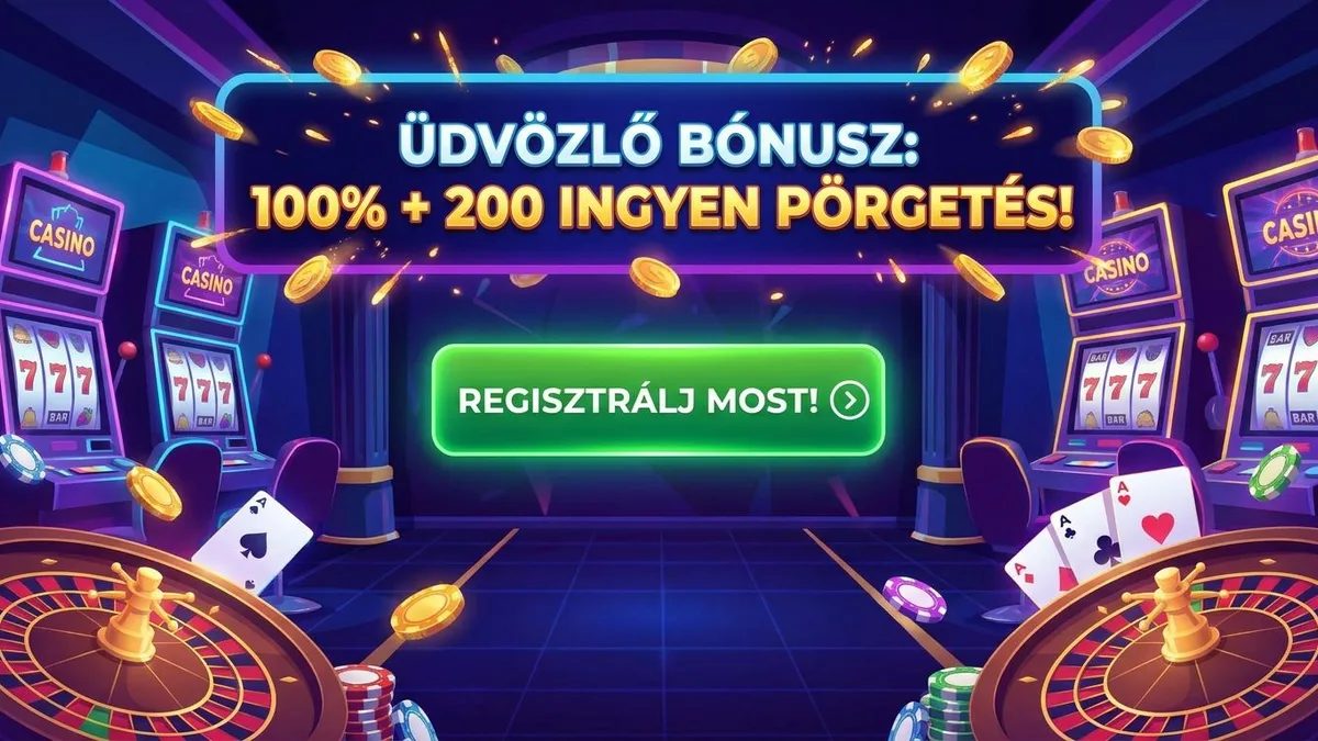 Regisztráció bónusszal